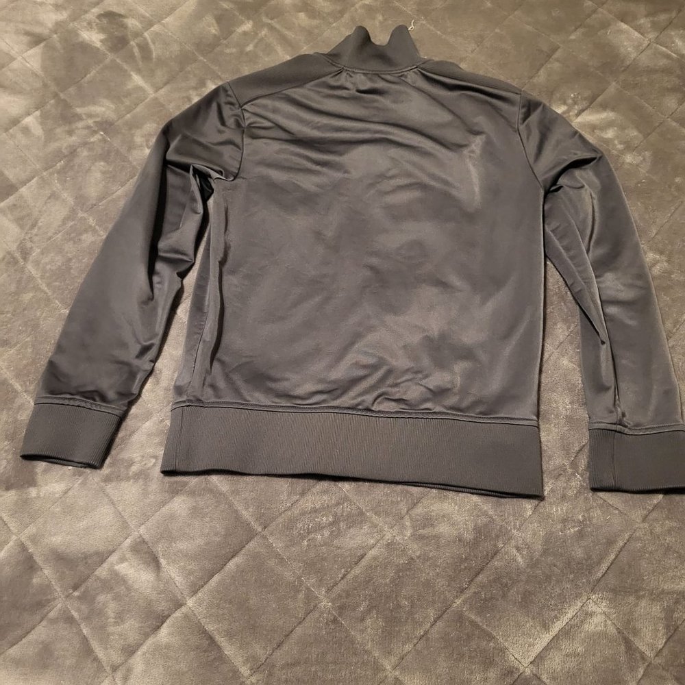 Apt 9 Women's Zipper Jacket with Pockets, Gray, Medium - Picture 4 of 8